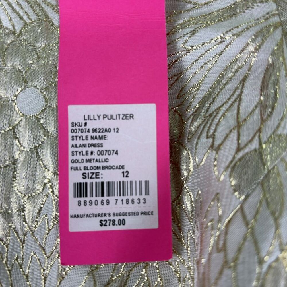 Lilly Pulitzer Floral Dress - Picture 4 of 7